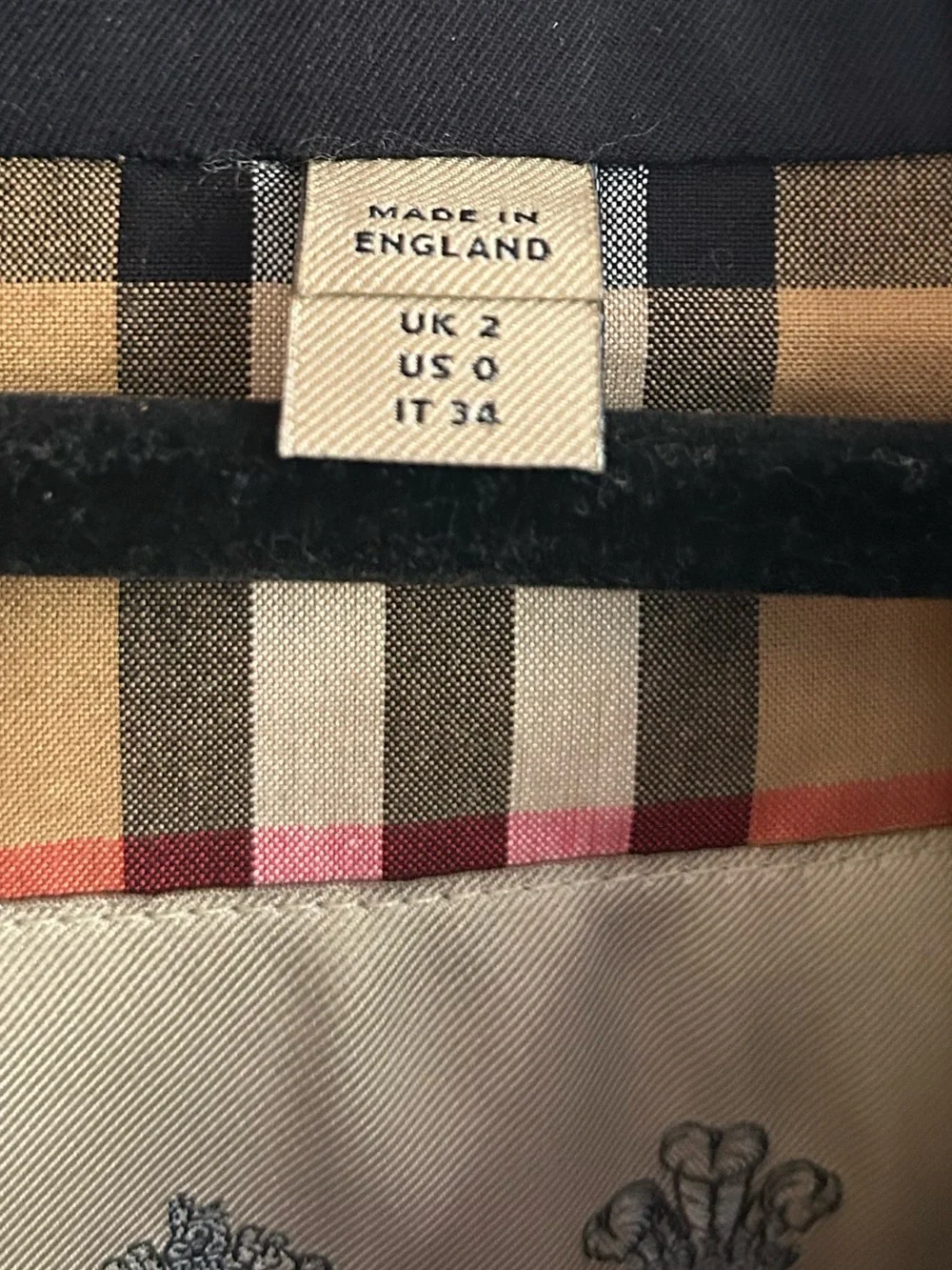 NWT Burberry Navy Kensington Long Trench Coat - Picture 6 of 11